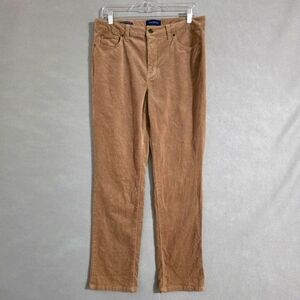 Talbots Womens Light Khaki High Waist Jegging Ankle Corduroy Pants Size 10P